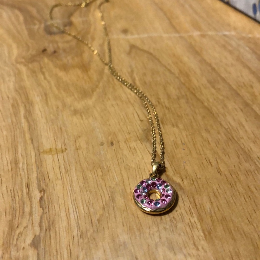 Donut necklace